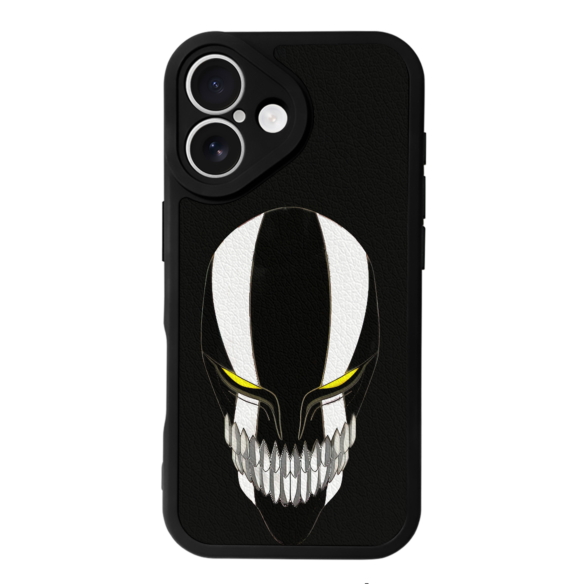 ブリーチ 黒崎一護（くろさき いちご）BLEACH Kurosaki Ichigo 【iPhone 16シリーズ対応】シリコンスマホケース（レザー調） 材質：シリコン
